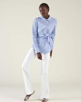 Blusa Silvian Heach Lorcan Rayas Azul para Mujer