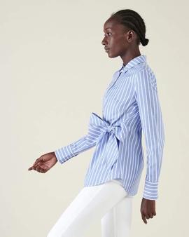 Blusa Silvian Heach Lorcan Rayas Azul para Mujer