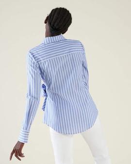 Blusa Silvian Heach Lorcan Rayas Azul para Mujer