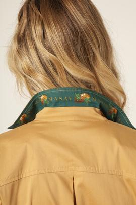 Mono Masavi Corto Safari Camel para Mujer