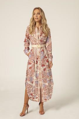 Maxi Camisa Masavi Tribal para Mujer