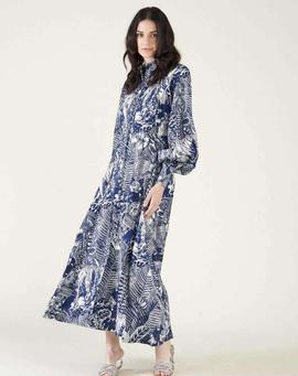 Vestido Silvian Heach Ludo Azul para Mujer