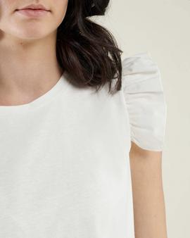 Camiseta Silvian Heach Nevada Blanca para Mujer