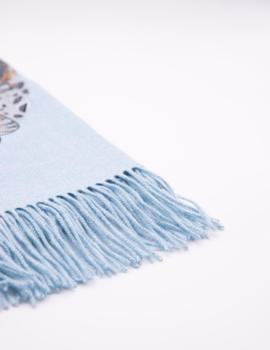 Foulard Cashmire  Azul para Mujer