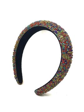Diadema Brillos Multicolor para Mujer