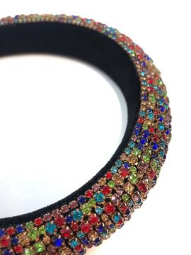 Diadema Brillos Multicolor para Mujer