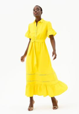 Vestido Fracomina Amarillo para Mujer
