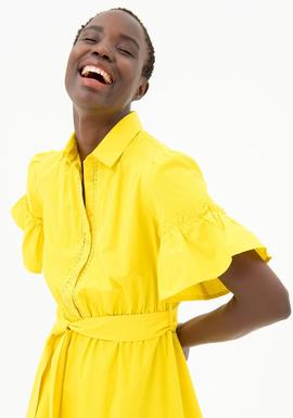 Vestido Fracomina Amarillo para Mujer