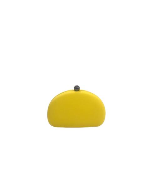 Bolso Fiesta Raso Amarillo para Mujer