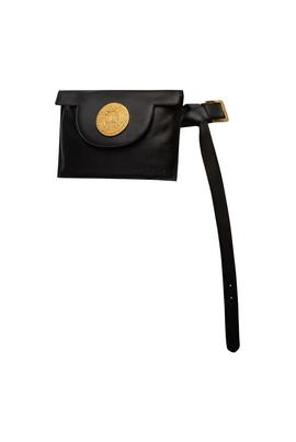 Pochette Masavi Hebilla Redonda Negro para Mujer