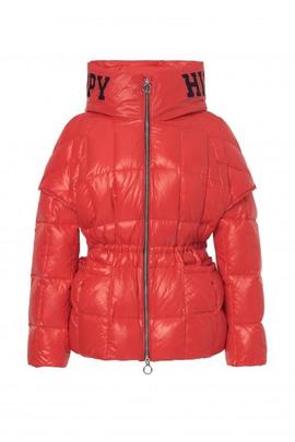 Plumífero H.Preppy Desmontable Rojo para Mujer