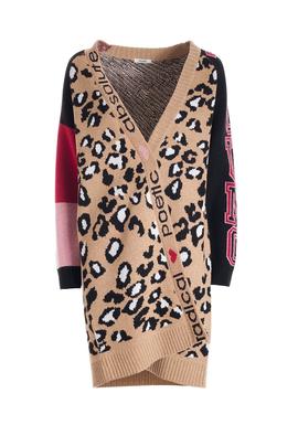 Maxi Cardigan Fracomina Multicolor para Mujer