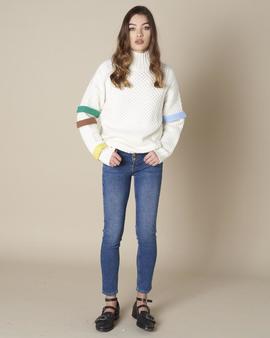 Jersey Silvian Heach Mipol Beige para Mujer