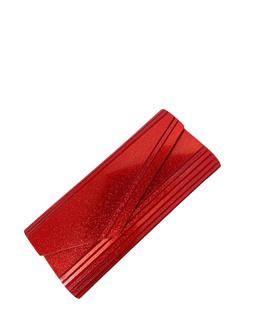 Clutch Rojo Alargado Jimmy para Mujer