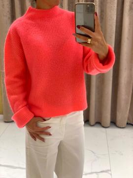 Jersey Kaos Coral Flúor para Mujer
