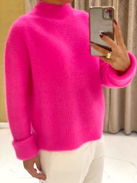 Testificar En la madrugada Post impresionismo Jersey Kaos Fucsia Flúor para Mujer