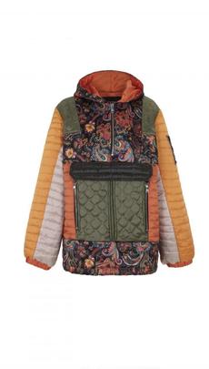 Chaqueta Guts-Love Color-Pasley Kangoroo Naranja para Mujer