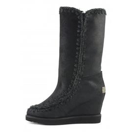 Botas Mou Eskimo French Toe Wedge Tall Black/Grey para M
