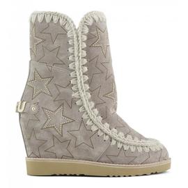 BOTAS MOU FRENCH TOE LASER STARS AND STUDS ELGRY