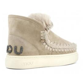 Botas Mou Eskimo Sneaker Bold Glit.Logo Camel para Mujer