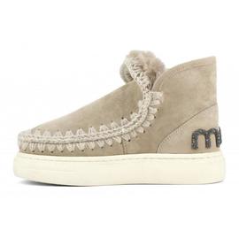 Botas Mou Eskimo Sneaker Bold Glit.Logo Camel para Mujer