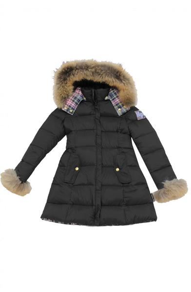 Parka Pluma Marino Flo&Clo Mujer