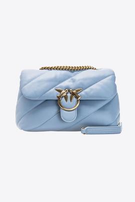 BOLSO PINKO LOVE CLASSIC PUFF LIGHT BLUE PARA MUJER