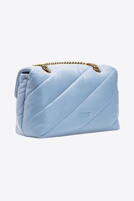 BOLSO PINKO LOVE CLASSIC PUFF LIGHT BLUE PARA MUJER