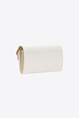 Cartera de Mano Pinko Love Wallet Blanca para Mujer
