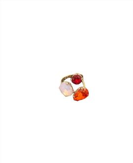 Anillo Tres Piezas Multicolor para Mujer