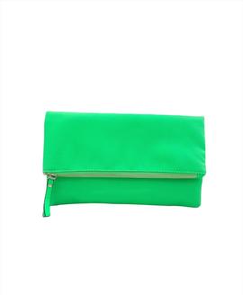 Cartera Verde Flúor para Mujer