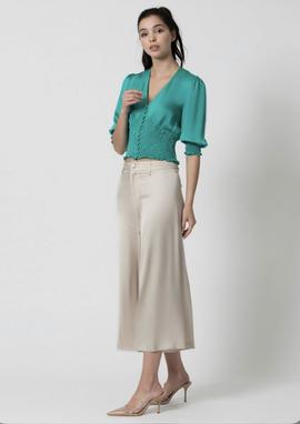 Pantalón Kocca Deksa Beige para Mujer