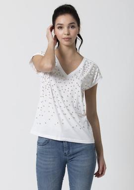 Camiseta Kocca Gilda Blanca para Mujer