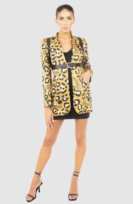 Chaqueta La Condesa Vicious Mostaza para Mujer
