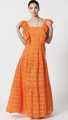 Vestido Kocca Fluton Naranja para Mujer