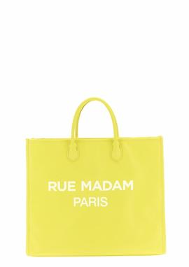 Bolso Rue Madam Paris Trinidad T Neón Yellow para Mujer