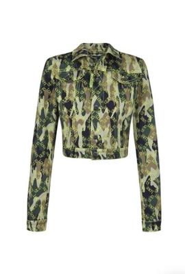 Chaqueta Guts&Love Hidden Camo Verde para Mujer