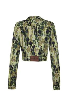 Chaqueta Guts&Love Hidden Camo Verde para Mujer