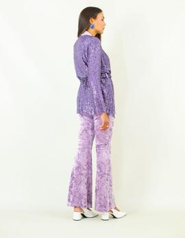 Chaqueta Oky Kimono lila para mujer