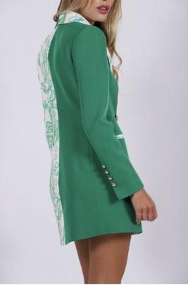 Vestido Levita Bicolor Carmen Horneros para Mujer
