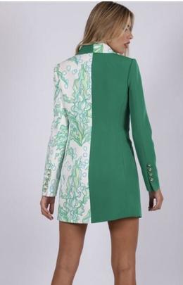 Vestido Levita Bicolor Carmen Horneros para Mujer