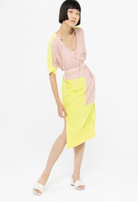 Vestido Fracomina Tisifone Rosa y Lima para Mujer