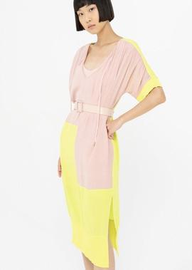 Vestido Fracomina Tisifone Rosa y Lima para Mujer