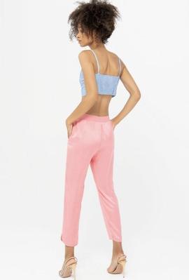 Pantalón Fracomina Blossom Coral para Mujer