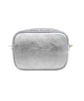 Bolso Bandolera Rayas Multicolor Metalizado para Mujer