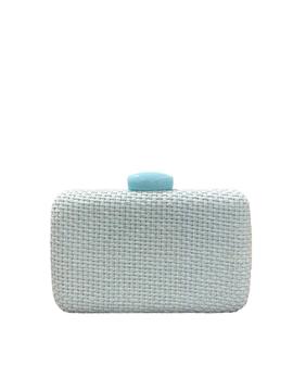 Clutch azul claro clearance
