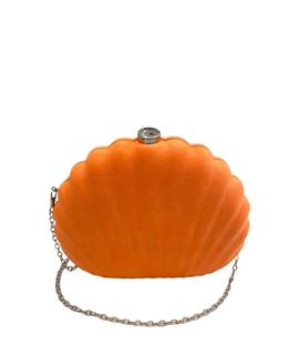 Clutch Concha Naranja para Mujer