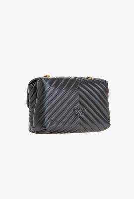BOLSO PINKO MINI LADY LOVE BAG PUFF MAGIC PINS NEG