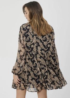 Vestido Silvian Heach Kallon Estampado Negro para Mujer