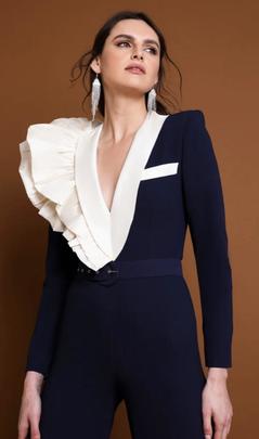 Mono Victoria Utopia Azul Blanco para Mujer